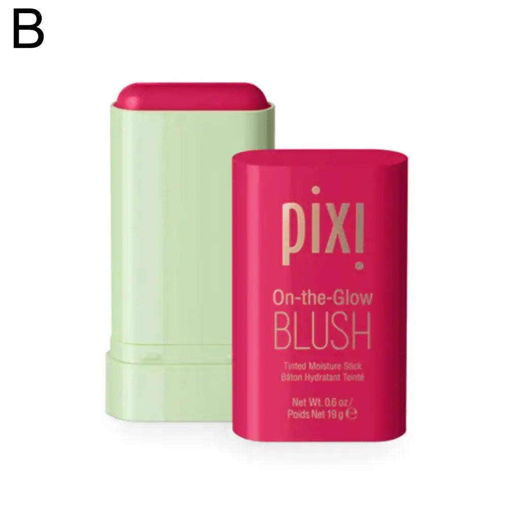 2025 MultiFunctional Vitality Pixi Powder Blusher Stick Natural Nude Matte Gloss Facial Makeup Cream Gentle Nonirritating Blush