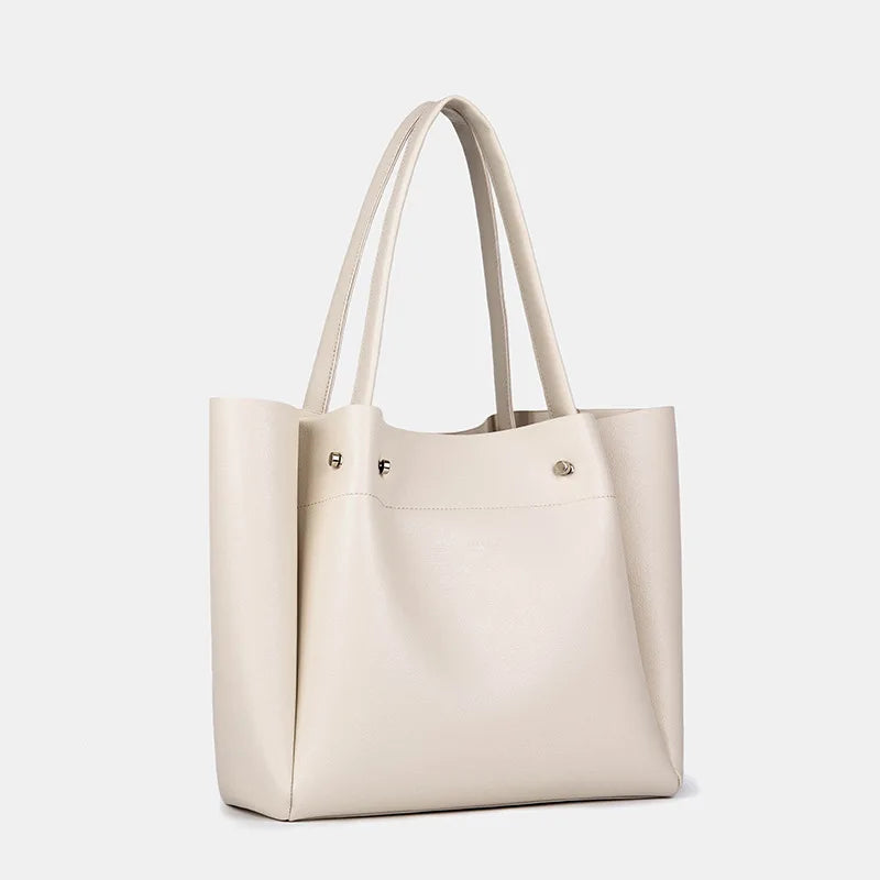 zara Women's Bag New Tote Bag College Style Portable Large Capacity All-in-one Commuter Shopping Bag