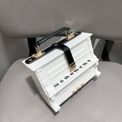 purses and handbags Luxury Designer crossbody shoulder bag For Women piano shape handmade bags Purse Messenger Bag banquet bag