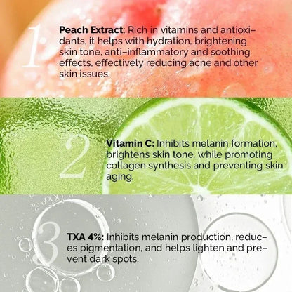 Anua Original Vitamin Whitening Set Peach 70% Niacinamide Serum Dark Spot Serum Vitamin C Blemish Serum ANUA Skincare Products