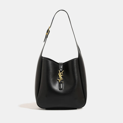 Yangshulin New ROSE Same Style Underarm Bag Water Bucket Bag Large Capacity Single Shoulder Commuter Female