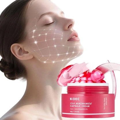 KOEC 5% Niacinamide Hydrolyzed Collagen Deep Hydrating Jelly Cream Moisturizer Plump Moisturizing And Nourishing Skin Care Cream