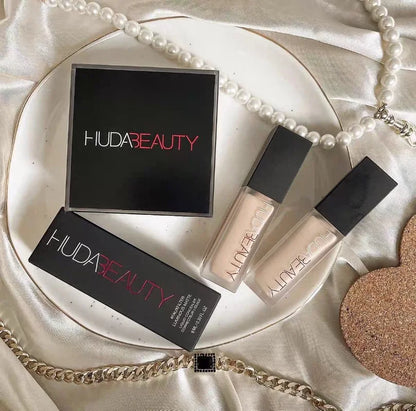 HUDA BEAUTY Faux Filter Luminous Matte Eye Concealer Moisturizing Long Lasting Lightweight Foundation Makeup Liquid Foundation