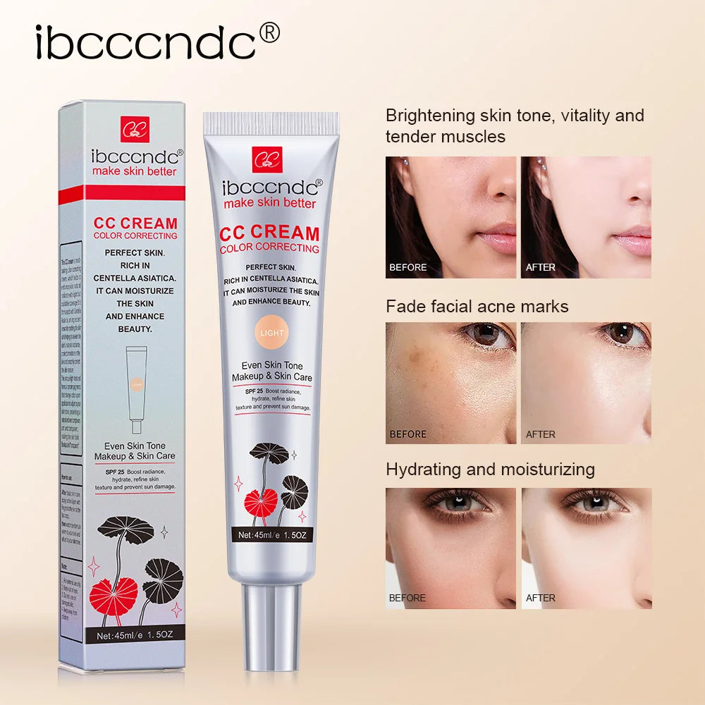 CC Cream Erborian Centella Correcting Makeup Before Moisturizing Waterproof Anti-sweat Concealer Lasting Women Makeup Foundation