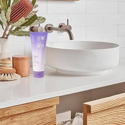 Perilla Essence Facial Cleanser Deep Cleaning Gentle Oil Control Refreshing Acne Removal Shrink Pores Cleanser Face Skin Care