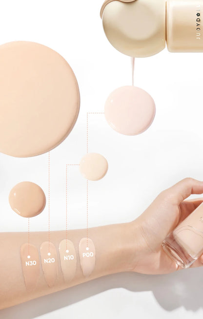 Judydoll Oil-Control Foundation, Long-Lasting, Matte Finish, Full Coverage, Oil-Free, Sweat-Proof, Flawless Skin, Oil Skin
