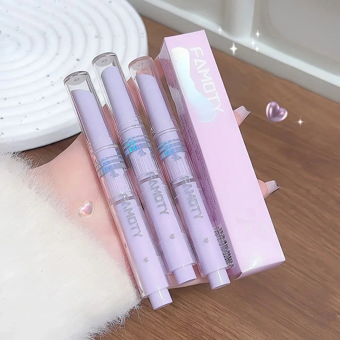 Mirror Glass Solid Lip Gloss Water Light Round Tube Lipstick Clear Oil Jelly Lip Glaze Natural Nude Moisturizing Makeup Tint