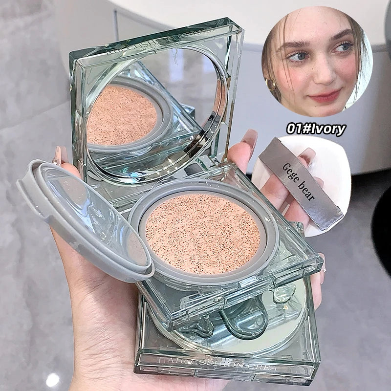 Gege Bear Moisturizing Air Cushion Cream Light Natural Clear Liquid Foundation Brightens Skin Tone Air Cushion BB Cream
