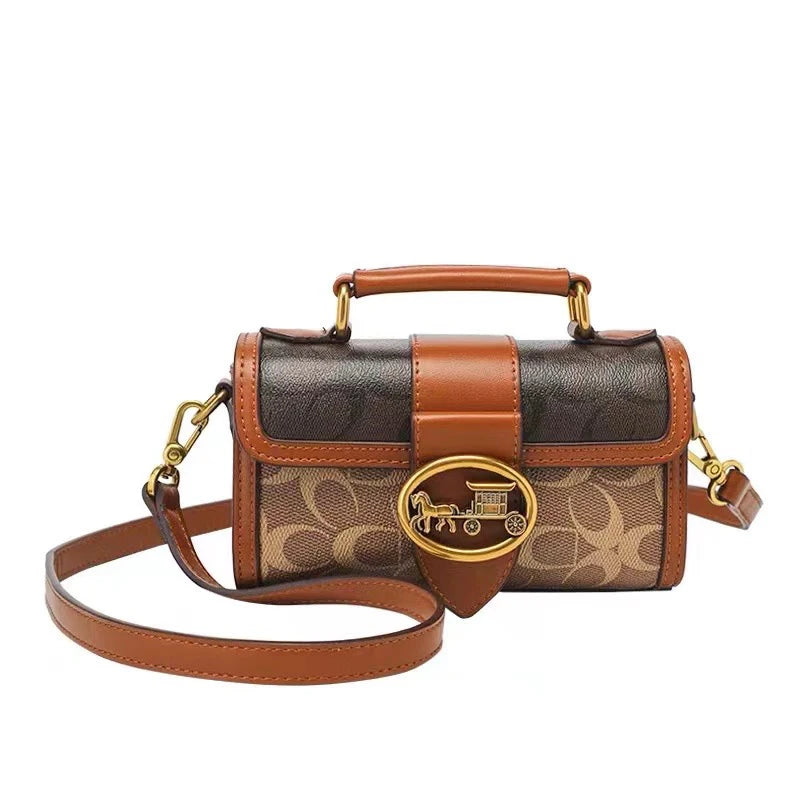 Luxury brand women's bag high-end designer 2024 new autumn and winter plush handbag single shoulder crossbody small square bag