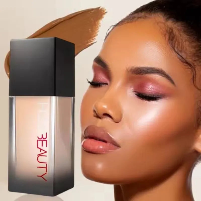 Luxury Makeup Foundation Liquid Flawless Matte Concealer Nourishing Long-Lasting Facial Concealed Pores Fine Breathable Cosmetic