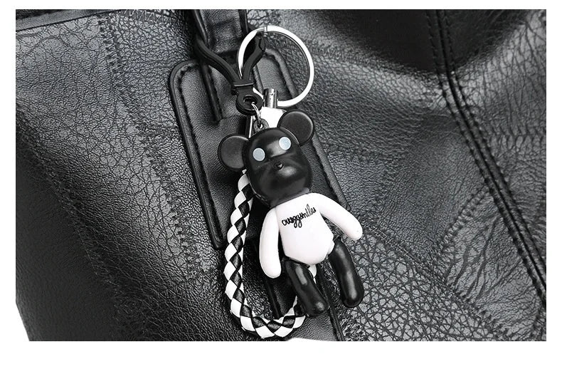 Trendy Women's  New Large Capacity Tote Bag with Horizontal Square Zipper Single Shoulder Handbag