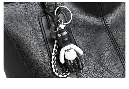 Trendy Women's  New Large Capacity Tote Bag with Horizontal Square Zipper Single Shoulder Handbag