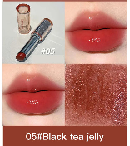 HERORANGE delicate and beautiful, mirror light lipstick, light makeup, lip gloss, long-lasting moisturizing without fading