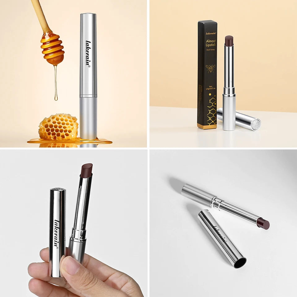 Tinted Lip Balm in Black Honey Vitamin E Smooth Almost Lipstick Nourishing&Moisturizing Enhancing Natural Color Lip Care Makeup