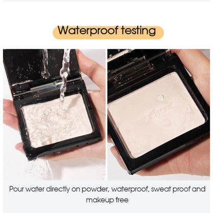 Egyptian style powder for long time oil control concealer, white, makeup free, waterproof and moisturizing