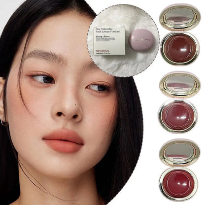  Rare Beauty Blush Powder Palette Shiny Blusher Fine Matte Brightens Rouge Waterproof Neutral Glow Powder Long lasting Makeup