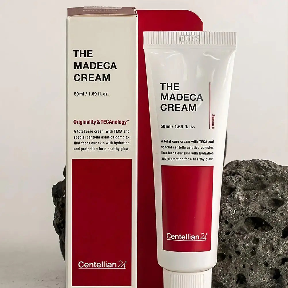 Centellian 24 The Madeca Cream Moisturizing And Brightening Repair Cream Repairing Dry Skin Hydrating Active Korean Skincare