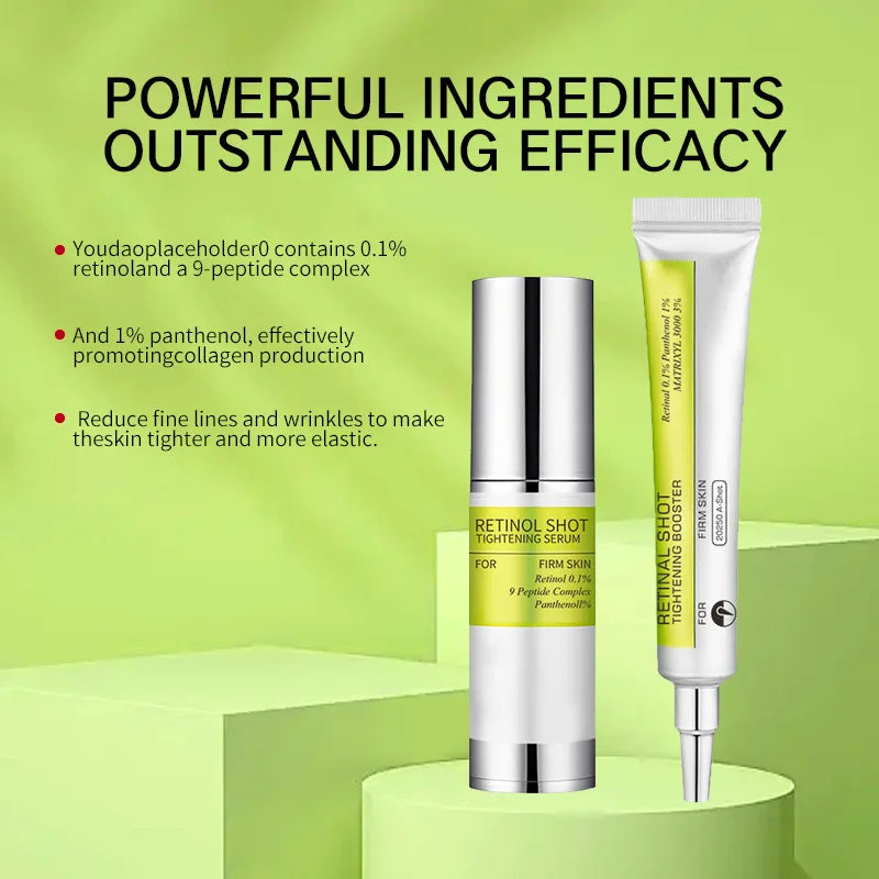 Korean Vita A Retinol Shot Tightening Booster Firming Enhancer Moisturizing Pore Shrinking Dark Circles Serum Skin Care
