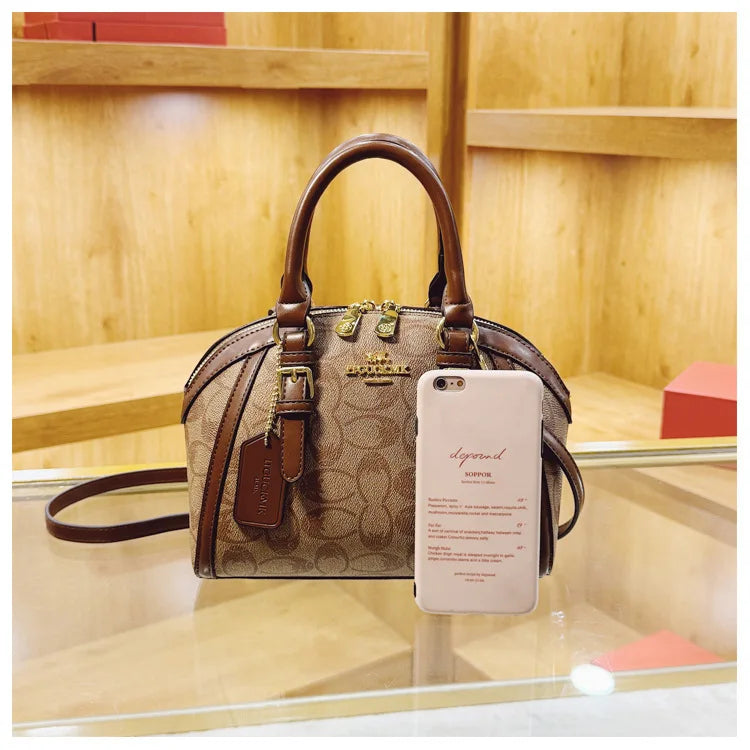 Elegant Women Top Handle Bag Geometric Pattern Tote Bags Women Underarm Bags Ladies Crossbody Bag Hot Popular Style Handbags