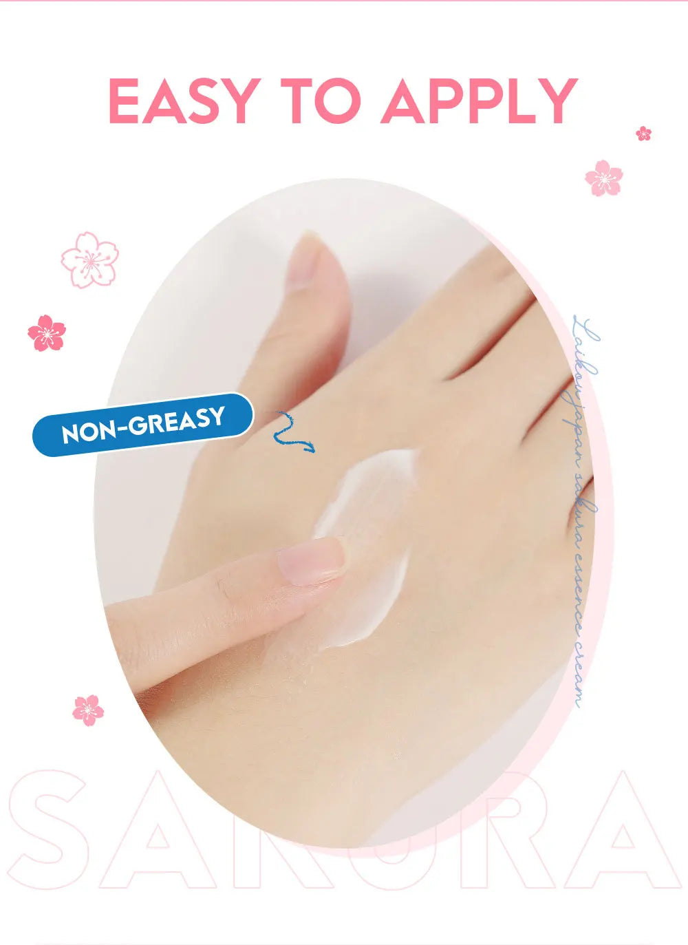 2Pcs Sakura Whitening Face Cream Wrinkle Remover Serum Anti-Aging Fade Fine Lines Lift Firming Essence Brighten Smooth Skin Care