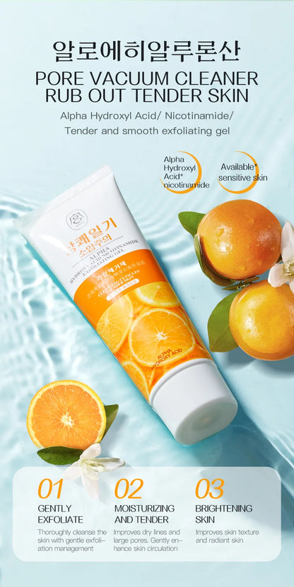 GONGPEI Vitamin C Facial Exfoliating Face Gel Whitening Creams Moisturizing Exfoliator Face Cleanser Korean Skin Care Cosmetics