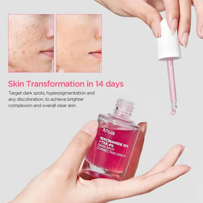 Anua Facial Skin Care Series Niacinamide Green Lemon Vitamin C Essence Peach 77% Niacin Serum Rice Ceramide Moisturizing Lotion