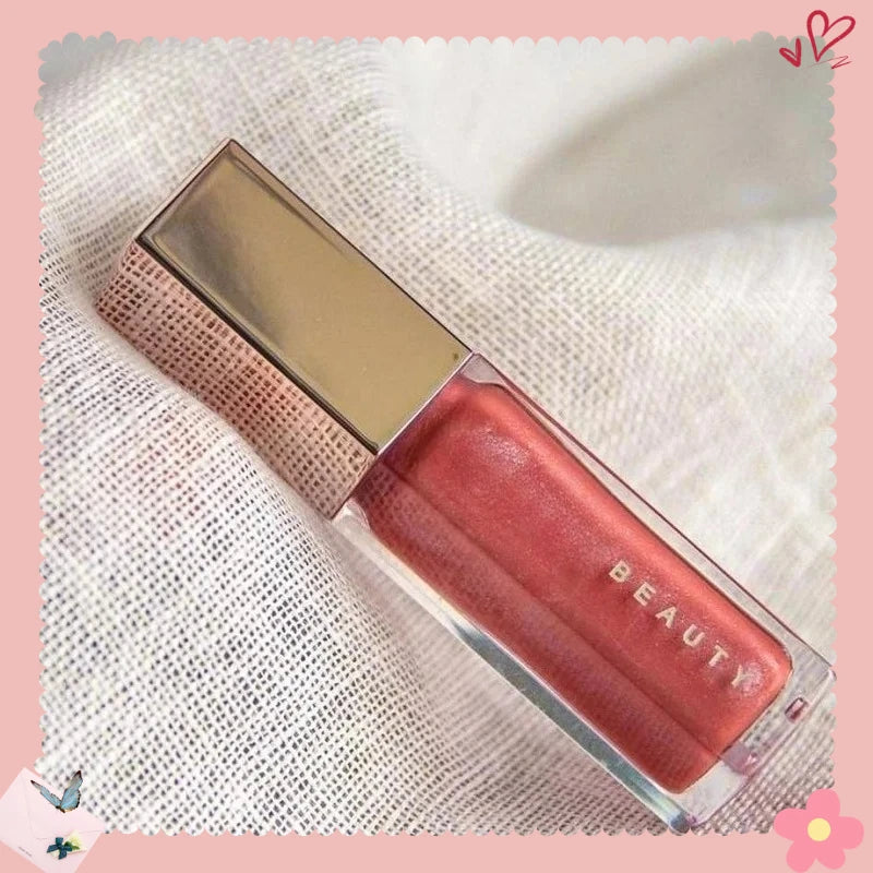 *//Gloss Bomb Lip Glaze Multi-color Moisten Shine Glitter Lip Plumper Makeup Beginner Liquid Lipstick Makeup Cosmetics