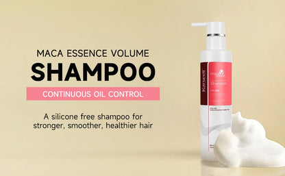 Original Karseell Volume Shampoo and Conditioner Argan Oil Moisturizing Smooth Leave in Cream Curl Defining Cream Hair Care Set