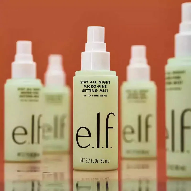 ELF Makeup Spray Long Lasting Makeup Holding Moisturizing and Oil Control Prevent Makeup Sticking and Fall Off Fast Film-forming