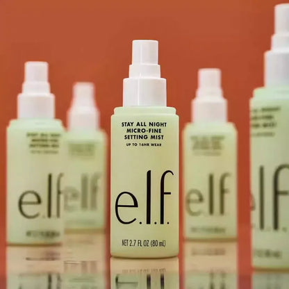 ELF Makeup Spray Long Lasting Makeup Holding Moisturizing and Oil Control Prevent Makeup Sticking and Fall Off Fast Film-forming