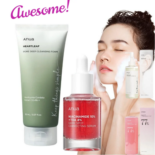 Anua Cleanser Heartleaf oil Facial Cleanser Korean Original Form Moisturizing Soothing Skin Care Heartleaf Oil Control Cleanser