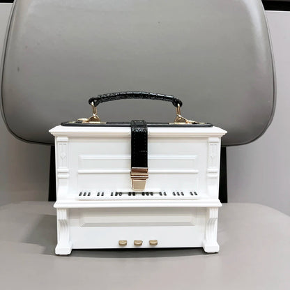 purses and handbags Luxury Designer crossbody shoulder bag For Women piano shape handmade bags Purse Messenger Bag banquet bag