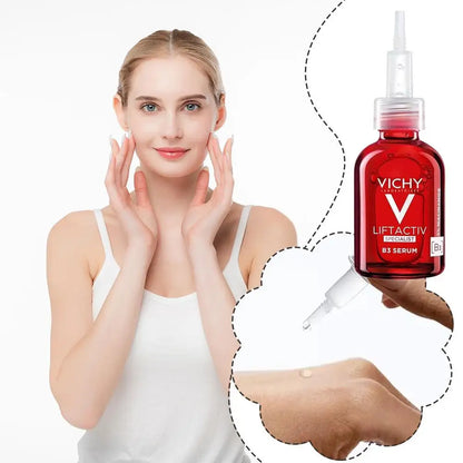 VICHY Red Vitamin B3 Essence 30ml Refreshing Moisturizing Reduce Roughness Improve Elasticity Hydrating Skin Care
