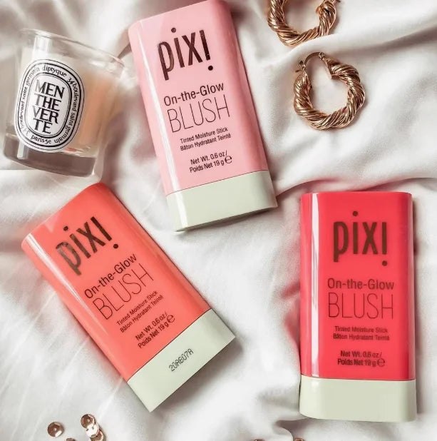 2025 MultiFunctional Vitality Pixi Powder Blusher Stick Natural Nude Matte Gloss Facial Makeup Cream Gentle Nonirritating Blush