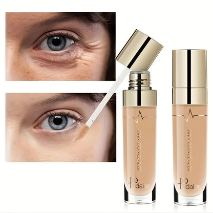 Hydrating Miracle Eye Concealer - Smoothly Hides Wrinkles & Dark Circles, Long-Lasting Waterproof Stick for Effortless Coverage