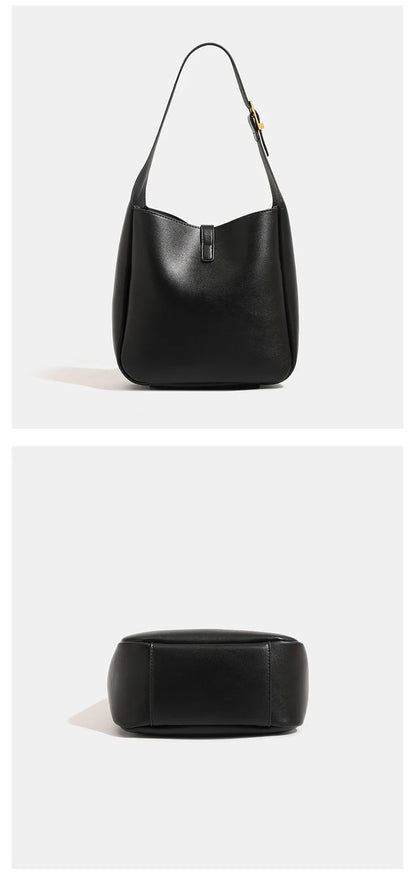 Yangshulin New ROSE Same Style Underarm Bag Water Bucket Bag Large Capacity Single Shoulder Commuter Female