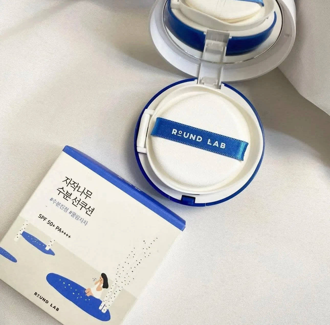 Birch Sunscreen Air Cushion Efficient Oil Control Lasting Whitening Sunscreen Amino Acid Gentle Facial Cleanser Korean Skincare