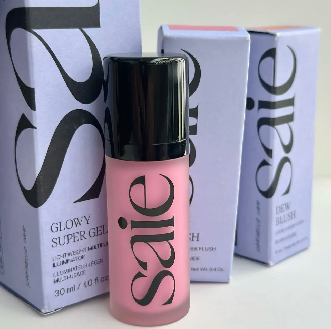 Saie High-gloss Gel Makeup Rose Pink Starglow Liquid Blush Hydrating Lasting Matte Rough Baby Chily Brand Face Glossy Sexy Blush