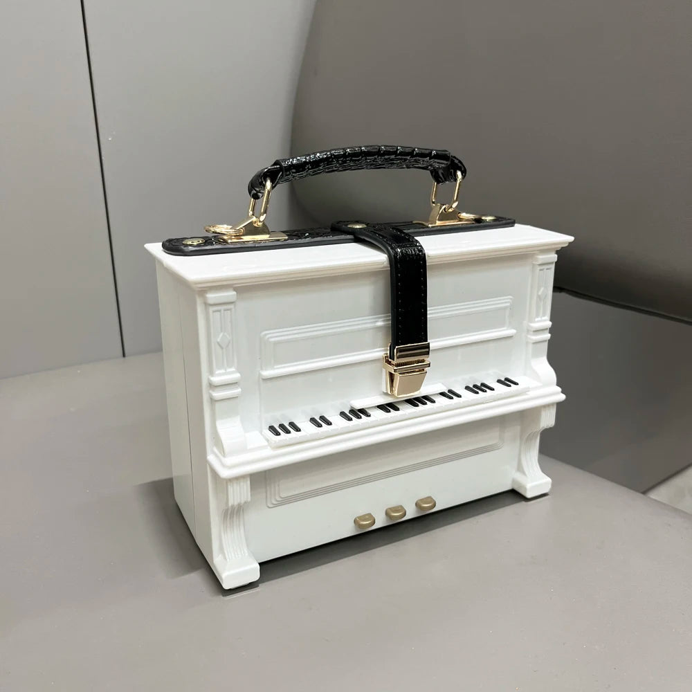 purses and handbags Luxury Designer crossbody shoulder bag For Women piano shape handmade bags Purse Messenger Bag banquet bag