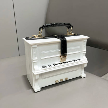 purses and handbags Luxury Designer crossbody shoulder bag For Women piano shape handmade bags Purse Messenger Bag banquet bag