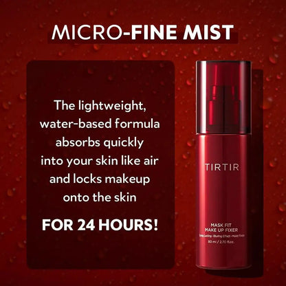 Korean TIRTIR Moisturizing Setting Spray Matte Lightweight Oil-control spray Hydrate Fast Film Forming Long-lasting Face Makeup
