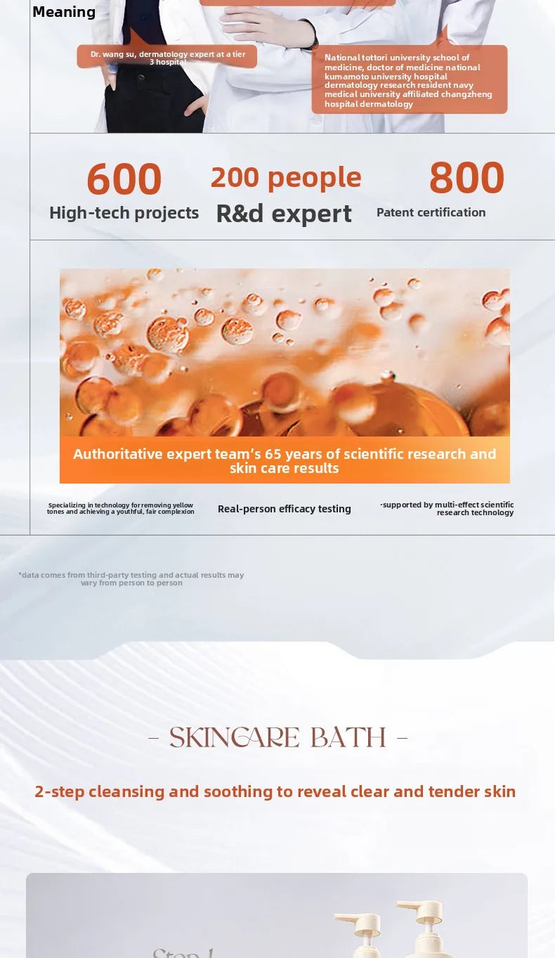 Astaxanthin facial cleanser whitening, oil control, deep cleansing, acne removal, fading marks and pore shrinking facial cleanse