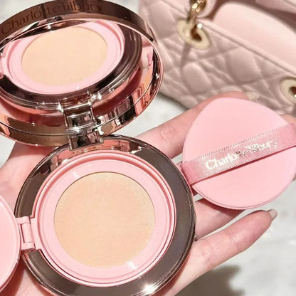 Charlotte Tilbury Shimmer Makeup Air Cushion Lip Gloss Small Gold Tube 7-color Lipstick Show Complexion Celebrity Same Makeup