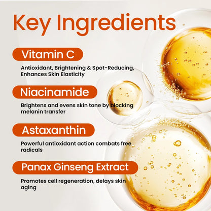 Natural VitaminC Cleanser All Face Wash 150ml Deep Cleans Dissolves Grease Brightens Skin Good With Hyaluronic acid