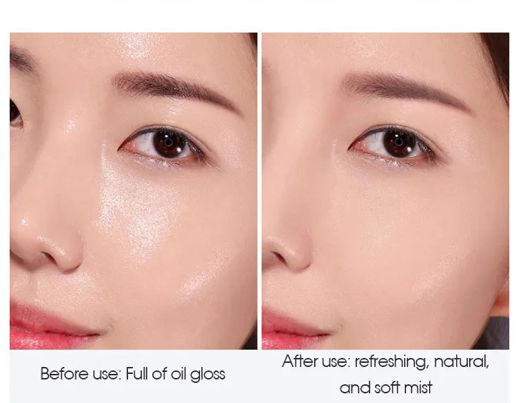 Egyptian style powder for long time oil control concealer, white, makeup free, waterproof and moisturizing