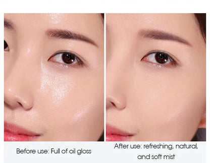 Egyptian style powder for long time oil control concealer, white, makeup free, waterproof and moisturizing