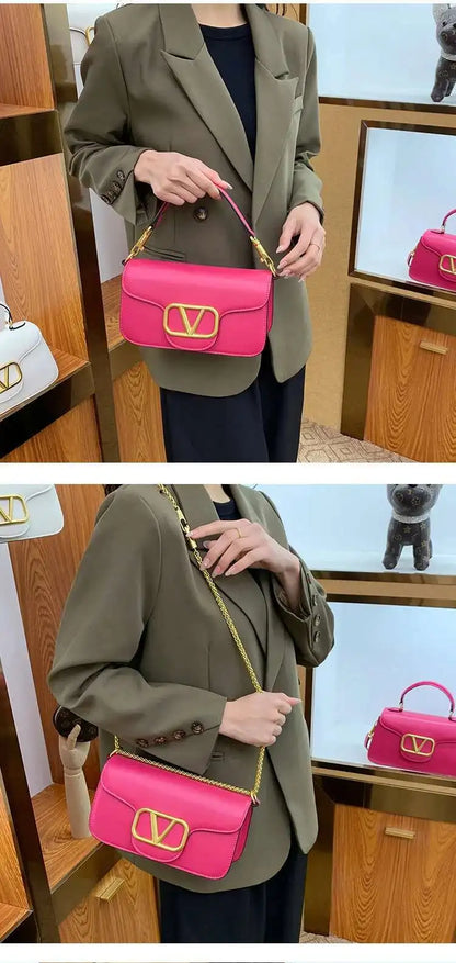 2025 New Underarm Women's Handbag Chain Shoulder Crossbody Bag Fashionable And Versatile High-quality Women's Bag Bolsa Feminina