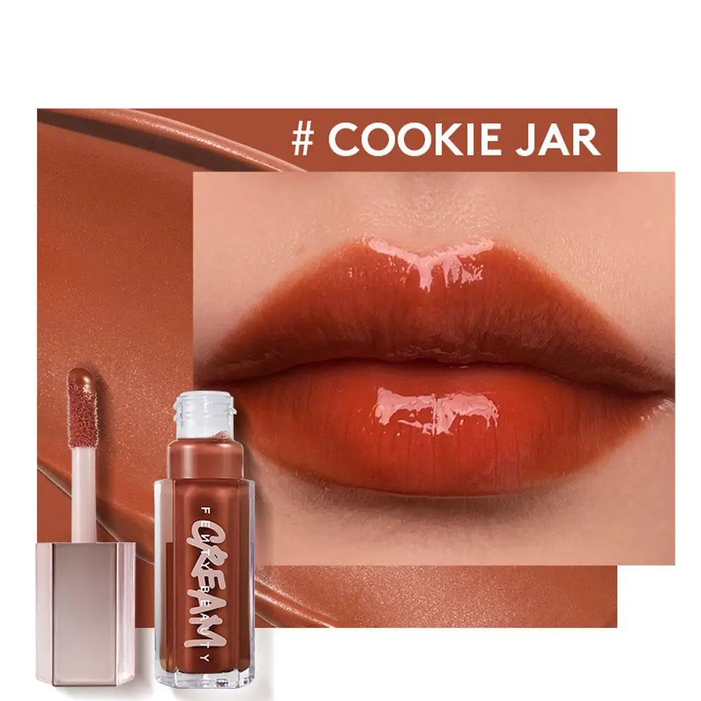 FENTYBEAUTY Cream Lipstick Gloss Bomb HONEY WAFFLES RIRI Sexy Lip Blam Loose Makeup Powder Shiny Lasting Brand High Gloss Repair