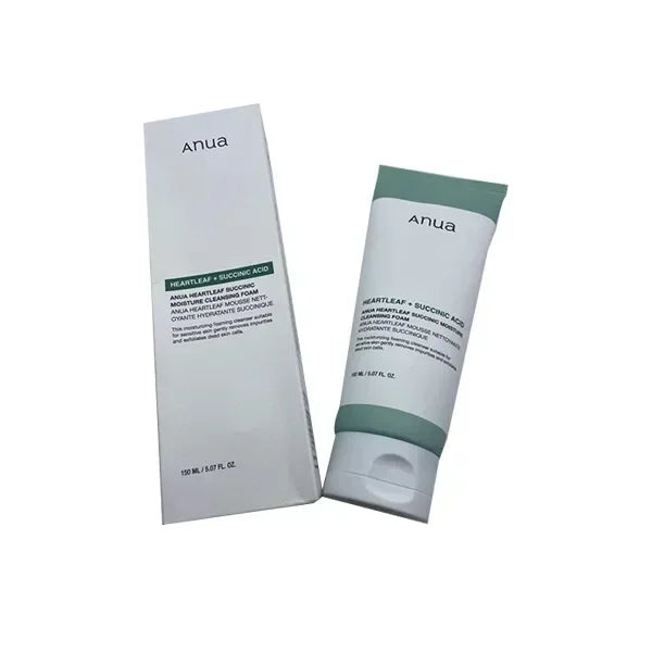 New Version Of Anua Houttuynia Cordata Weak Acid Mild Amino Acid Cleanser Cleanser 150ml Moisturizing Cleanser Mask Skin Care