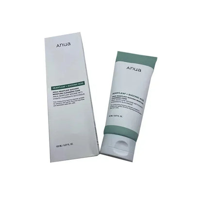 New Version Of Anua Houttuynia Cordata Weak Acid Mild Amino Acid Cleanser Cleanser 150ml Moisturizing Cleanser Mask Skin Care